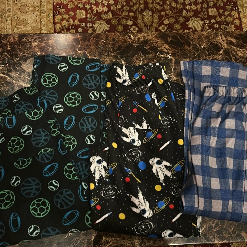 Bundle- 3 pajama bottoms